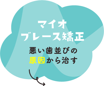 5〜8歳から始まる負担が少ない子どもの矯正歯科「マイオブレース矯正」悪い歯並びの原因から治す